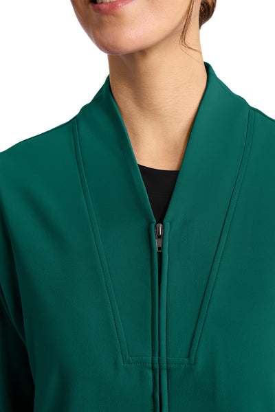 CK353 Cherokee Achieve Super Stretch Zip-Up Warm-Up Jacket (XXS - 5XL)