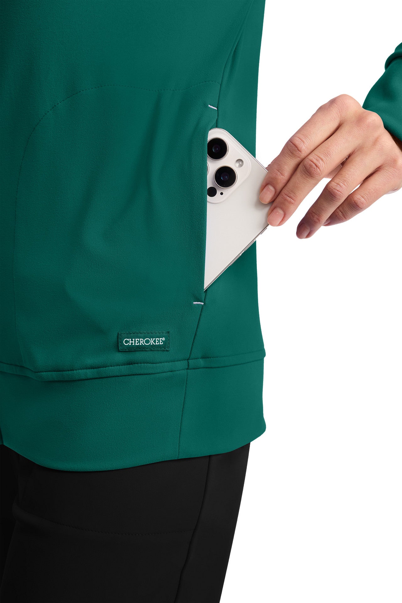 CK353 Cherokee Achieve Super Stretch Zip-Up Warm-Up Jacket (XXS - 5XL)