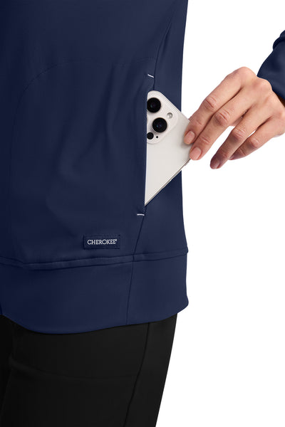 CK353 Cherokee Achieve Super Stretch Zip-Up Warm-Up Jacket (XXS - 5XL)