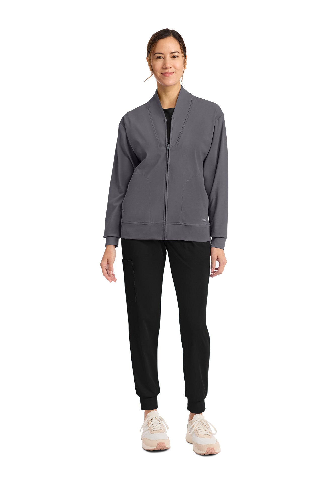 CK353 Cherokee Achieve Super Stretch Zip-Up Warm-Up Jacket (XXS - 5XL)