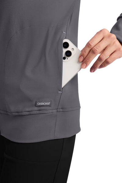 CK353 Cherokee Achieve Super Stretch Zip-Up Warm-Up Jacket (XXS - 5XL)