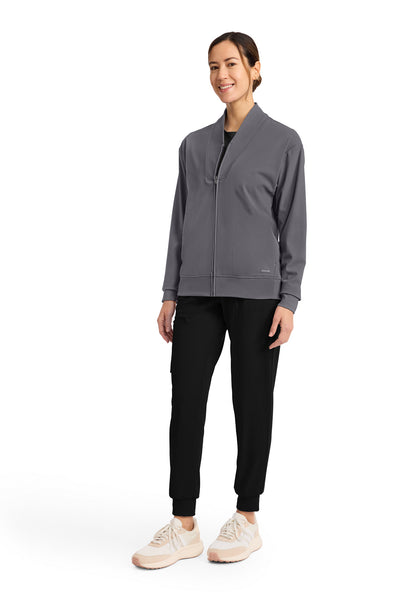 CK353 Cherokee Achieve Super Stretch Zip-Up Warm-Up Jacket (XXS - 5XL)