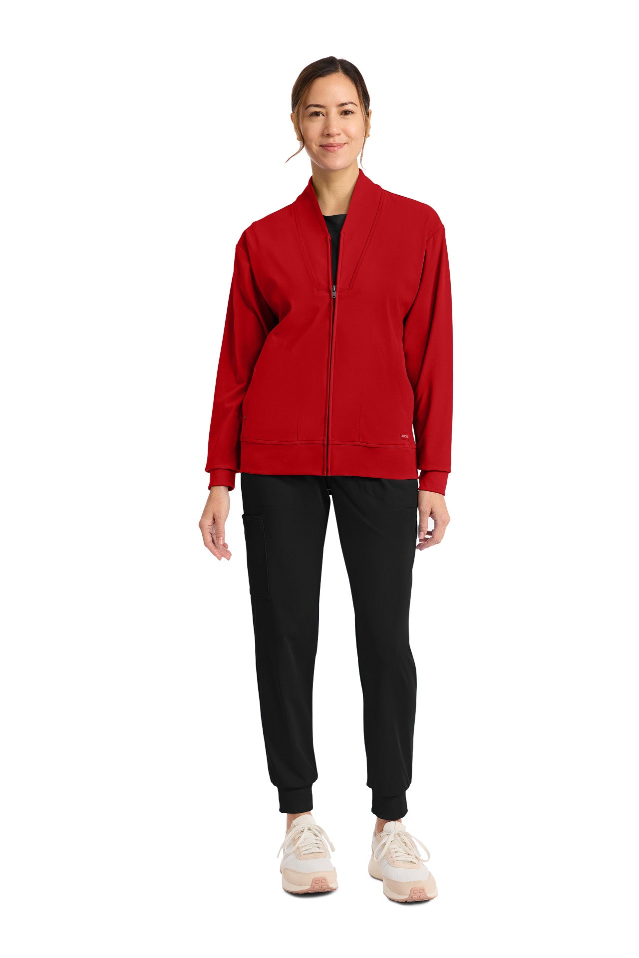 CK353 Cherokee Achieve Super Stretch Zip-Up Warm-Up Jacket (XXS - 5XL)