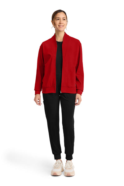 CK353 Cherokee Achieve Super Stretch Zip-Up Warm-Up Jacket (XXS - 5XL)