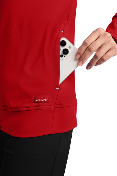 CK353 Cherokee Achieve Super Stretch Zip-Up Warm-Up Jacket (XXS - 5XL)