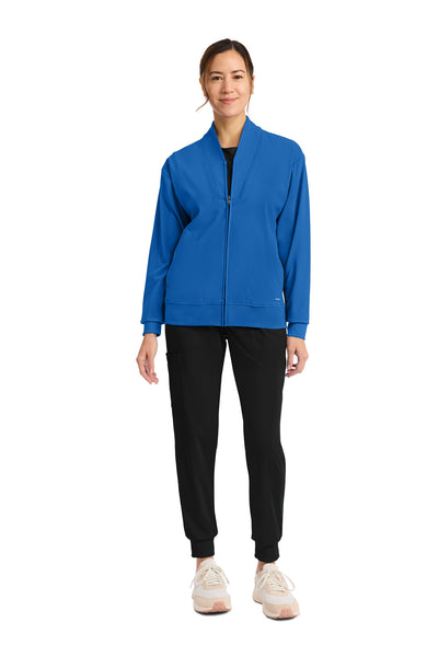 CK353 Cherokee Achieve Super Stretch Zip-Up Warm-Up Jacket (XXS - 5XL)