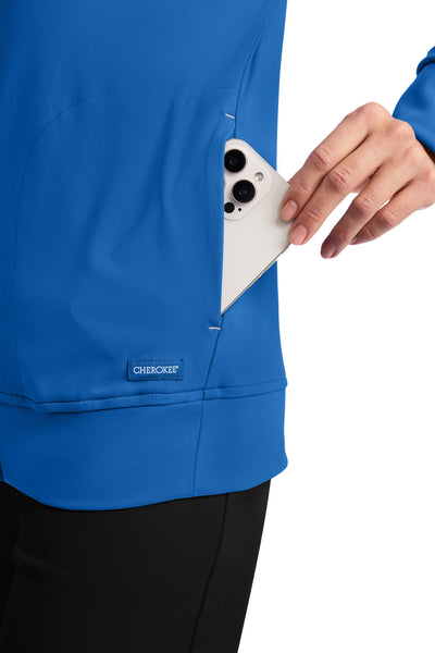 CK353 Cherokee Achieve Super Stretch Zip-Up Warm-Up Jacket (XXS - 5XL)