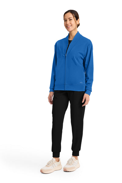 CK353 Cherokee Achieve Super Stretch Zip-Up Warm-Up Jacket (XXS - 5XL)