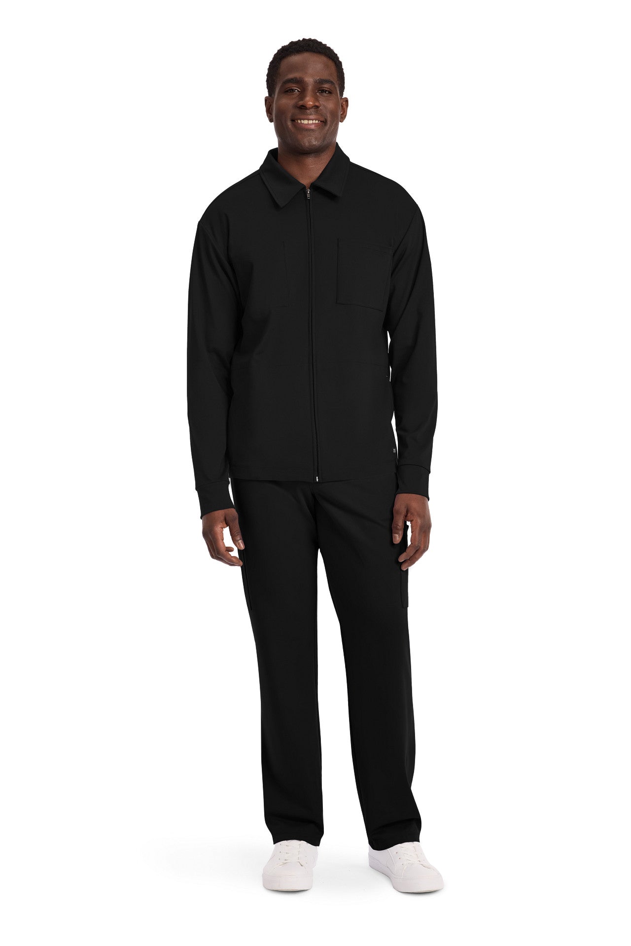 CK354 Cherokee Achieve Super Stretch Zip-Up Warm-Up Men Jacket (XS - 5XL)