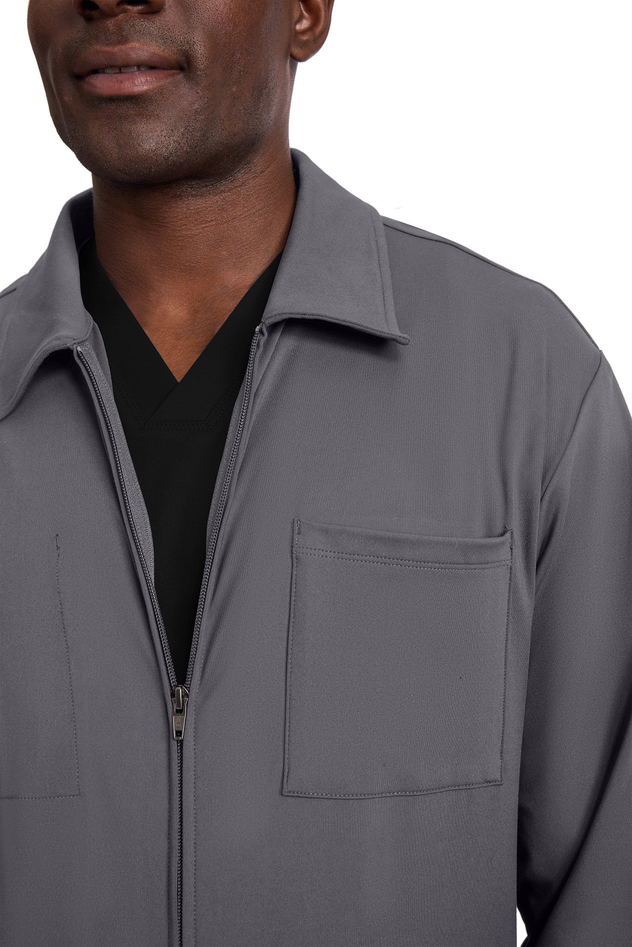 CK354 Cherokee Achieve Super Stretch Zip-Up Warm-Up Men Jacket (XS - 5XL)