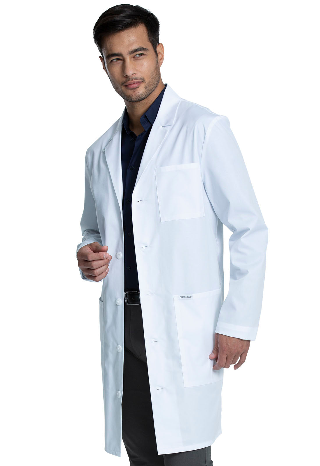 CK412 Cherokee Project Lab 38" Men's Lab Coat   (XXS - 5XL)