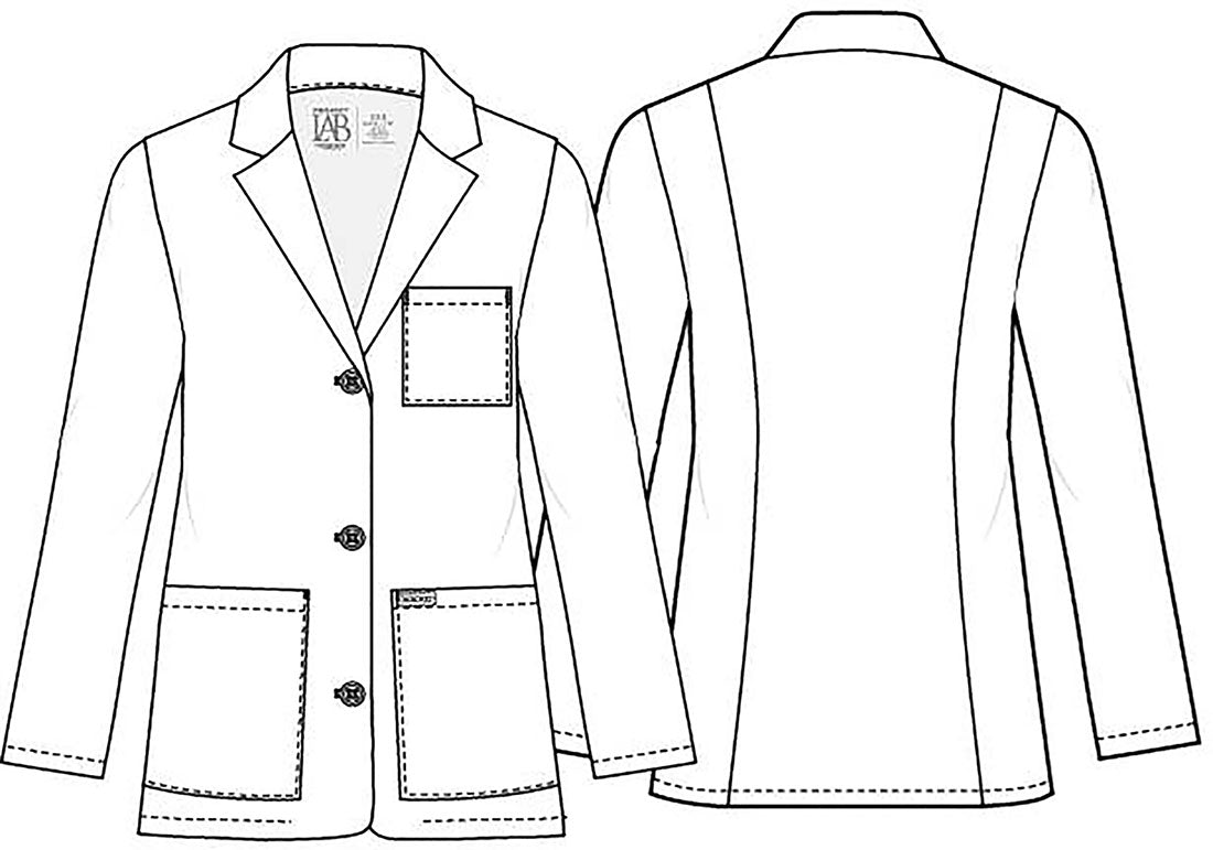 CK451 Cherokee Project Lab 28" Consultation Coat  (XXS - 5XL)