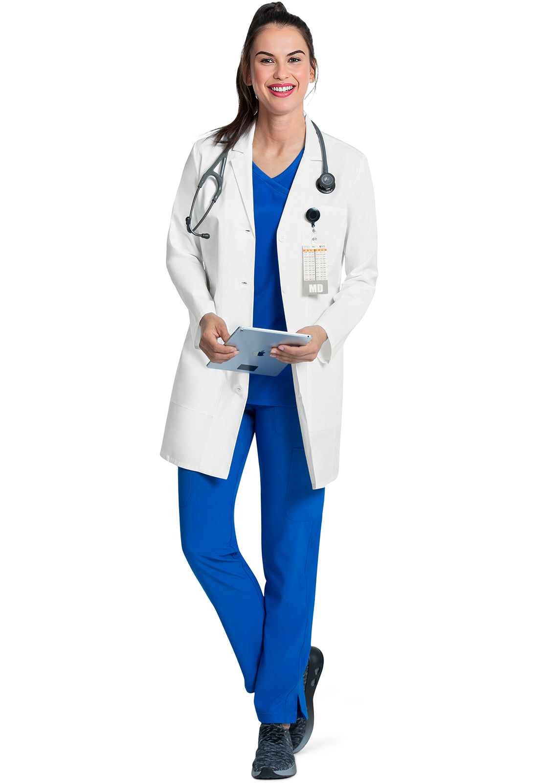 CK452 Cherokee Project  Lab 33" Woman Lab Coat (XXS - 5XL)