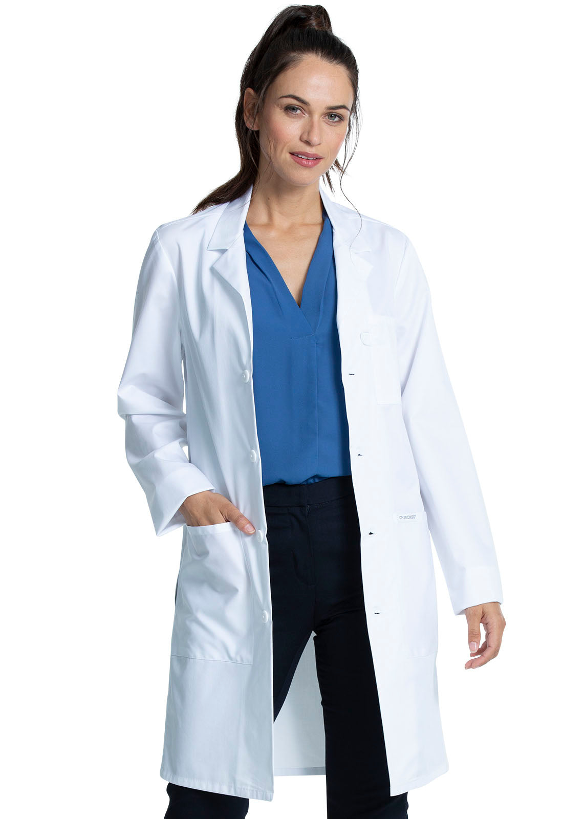 CK460 Cherokee Project Lab 38" Unisex  Lab Coat (XXS - 5XL)