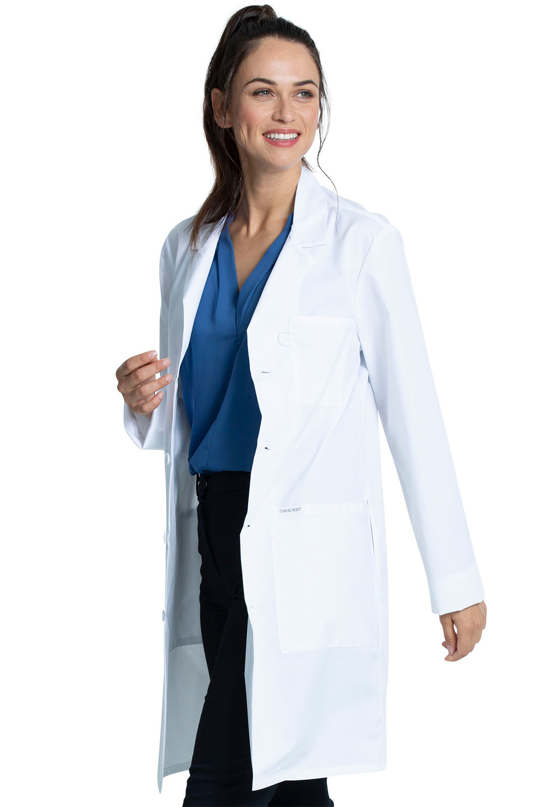 CK460 Cherokee Project Lab 38" Unisex  Lab Coat (XXS - 5XL)