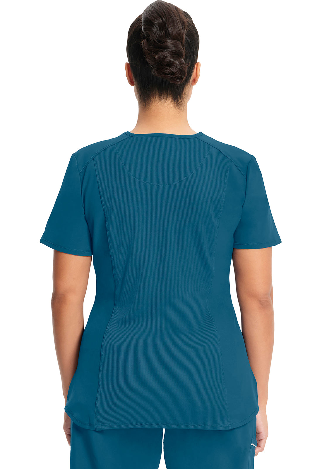 CK687A Cherokee Infinity Antimicrobial Tuckable V-Neck Top (XXS - 5XL)