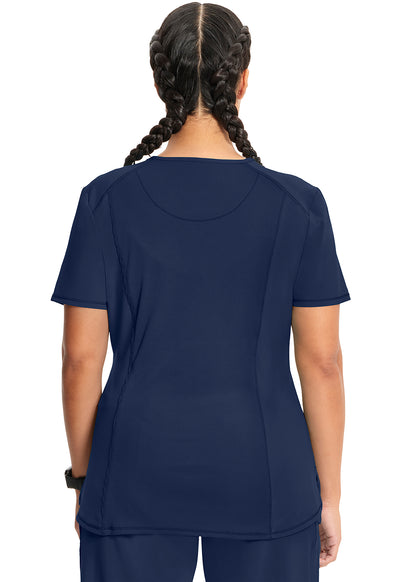 CK687A Cherokee Infinity Antimicrobial Tuckable V-Neck Top (XXS - 5XL)