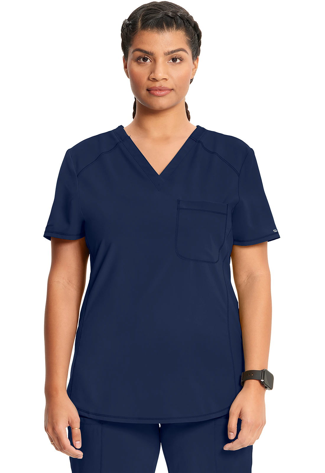 CK687A Cherokee Infinity Antimicrobial Tuckable V-Neck Top (XXS - 5XL)