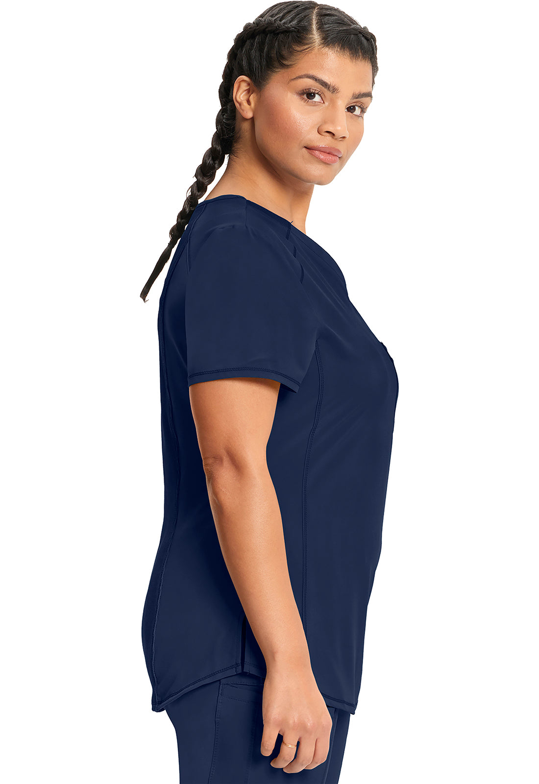 CK687A Cherokee Infinity Antimicrobial Tuckable V-Neck Top (XXS - 5XL)