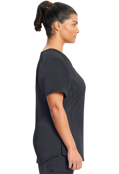 CK687A Cherokee Infinity Antimicrobial Tuckable V-Neck Top (XXS - 5XL)