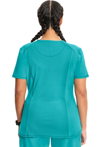 CK687A Cherokee Infinity Antimicrobial Tuckable V-Neck Top (XXS - 5XL)