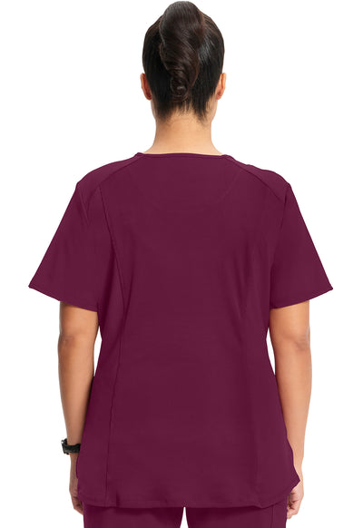 CK687A Cherokee Infinity Antimicrobial Tuckable V-Neck Top (XXS - 5XL)