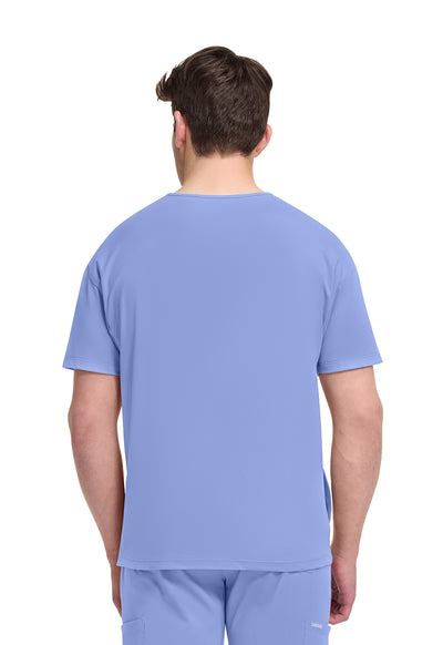 CK729 Cherokee Achieve Super Stretch Men 3-Pocket V-Neck Top (XS - 5XL)