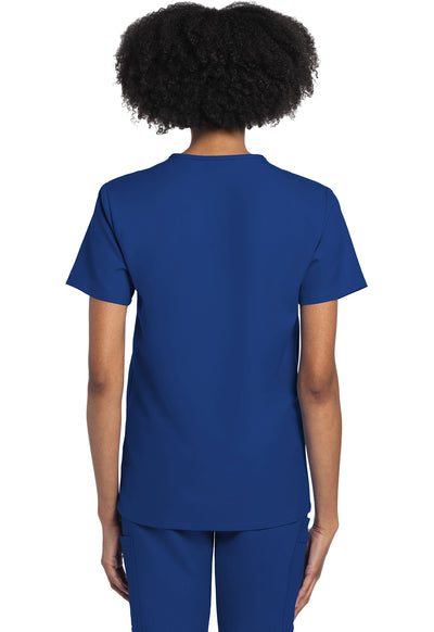 CK778A Cherokee Workwear Ultra Unisex 1 Pocket V-Neck Top (XXS - 5XL)