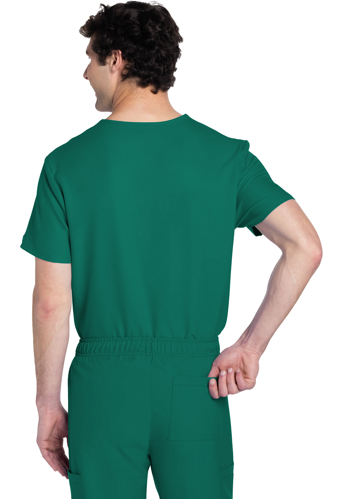 CK778A Cherokee Workwear Ultra Unisex 1 Pocket V-Neck Top (XXS - 5XL)