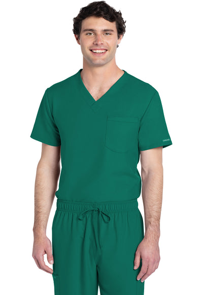CK778A Cherokee Workwear Ultra Unisex 1 Pocket V-Neck Top (XXS - 5XL)