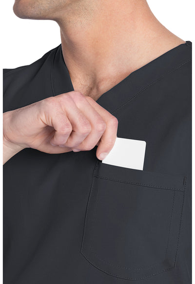 CK778A Cherokee Workwear Ultra Unisex 1 Pocket V-Neck Top (XXS - 5XL)
