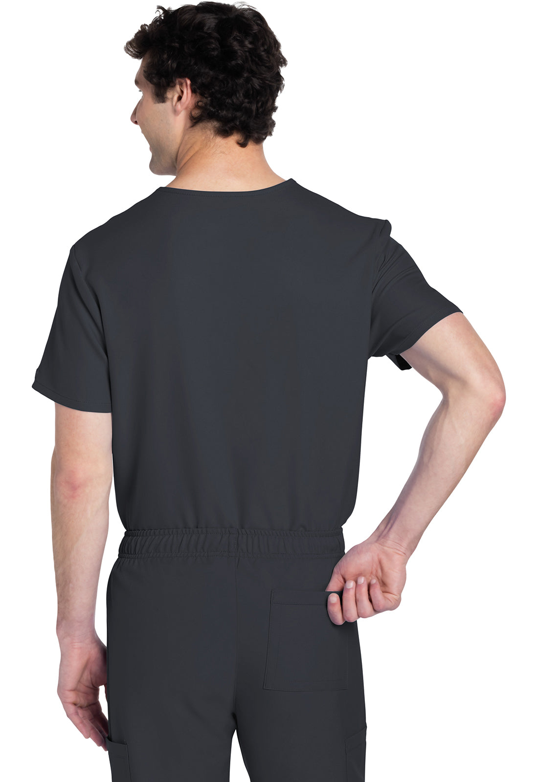 CK778A Cherokee Workwear Ultra Unisex 1 Pocket V-Neck Top (XXS - 5XL)