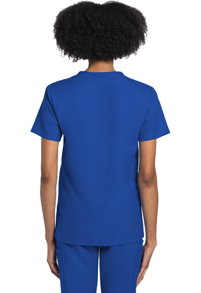 CK778A Cherokee Workwear Ultra Unisex 1 Pocket V-Neck Top (XXS - 5XL)