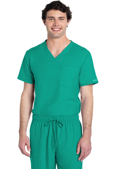CK778A Cherokee Workwear Ultra Unisex 1 Pocket V-Neck Top (XXS - 5XL)