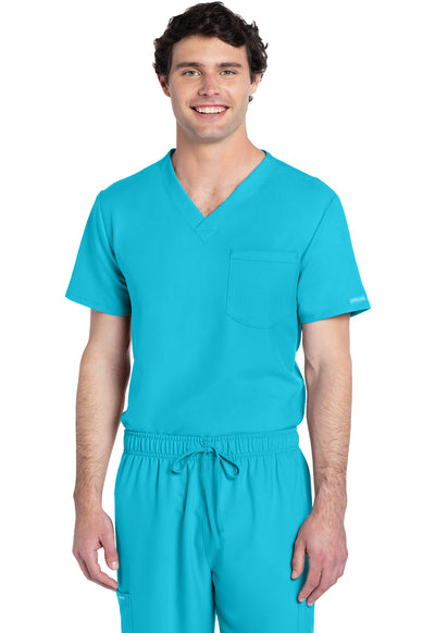 CK778A Cherokee Workwear Ultra Unisex 1 Pocket V-Neck Top (XXS - 5XL)