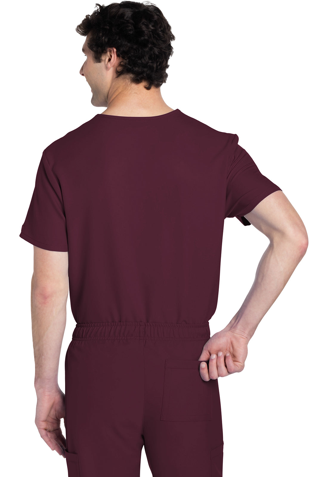 CK778A Cherokee Workwear Ultra Unisex 1 Pocket V-Neck Top (XXS - 5XL)