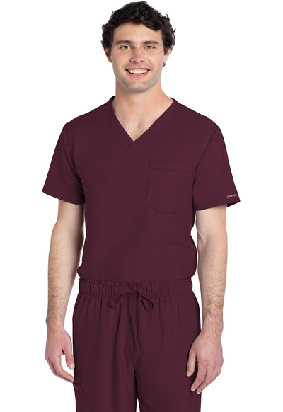 CK778A Cherokee Workwear Ultra Unisex 1 Pocket V-Neck Top (XXS - 5XL)