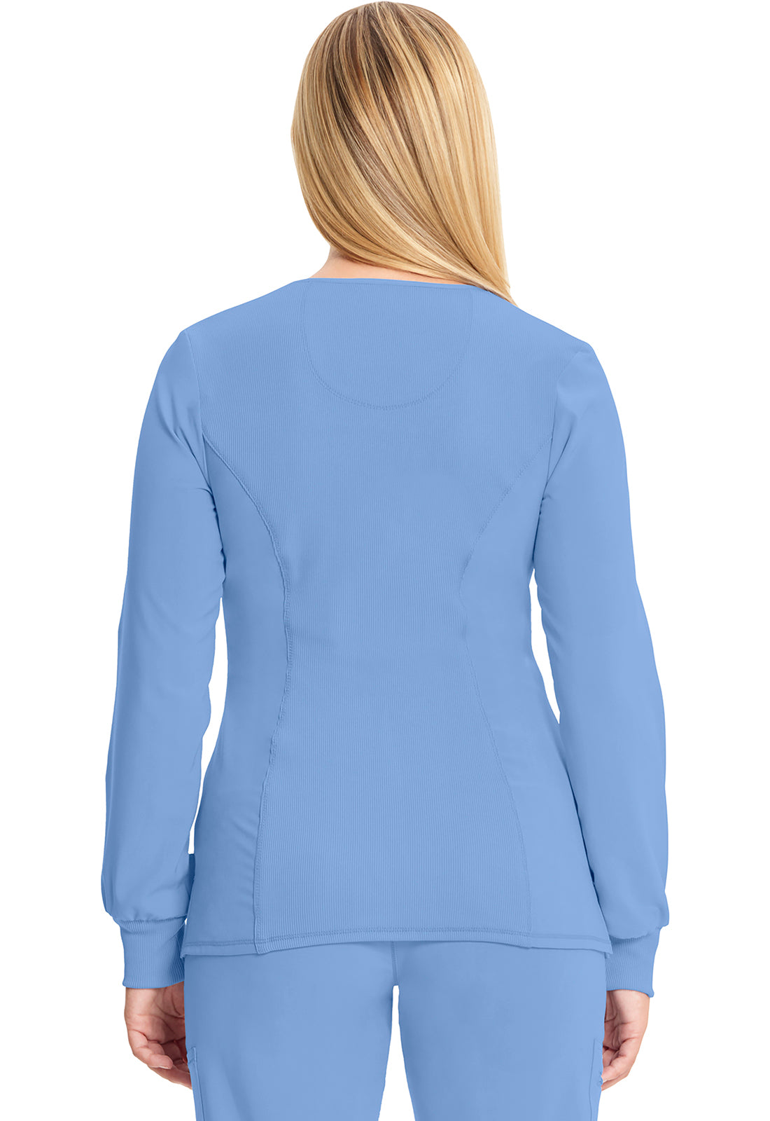 CK781A Cherokee Infinity Antimicrobial Long Sleeve V-Neck Top (XS - 5XL)