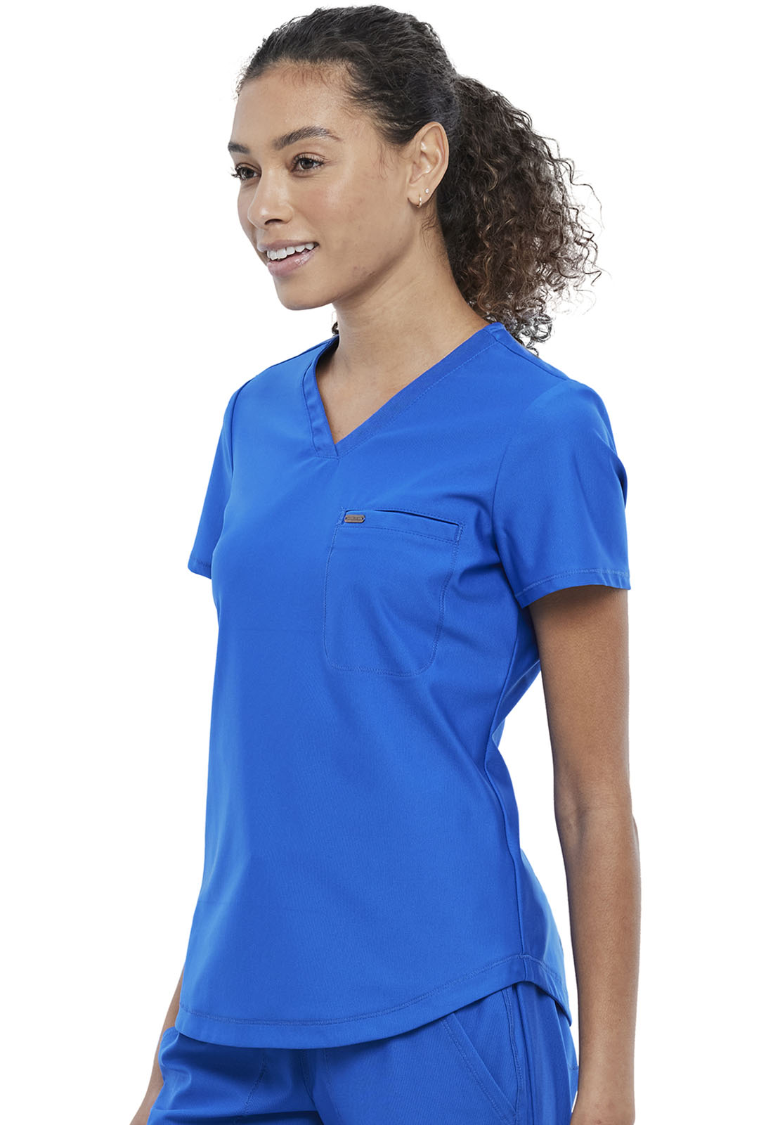 CK819 Cherokee Form 360º Stretch Tuckable V-Neck Top (XXS - 3XL)