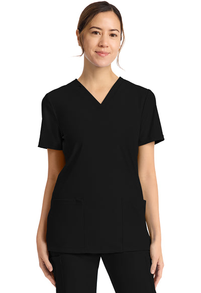 CK832 Cherokee Achieve Super Stretch 2-Pocket V-Neck Top (XXS - 5XL)