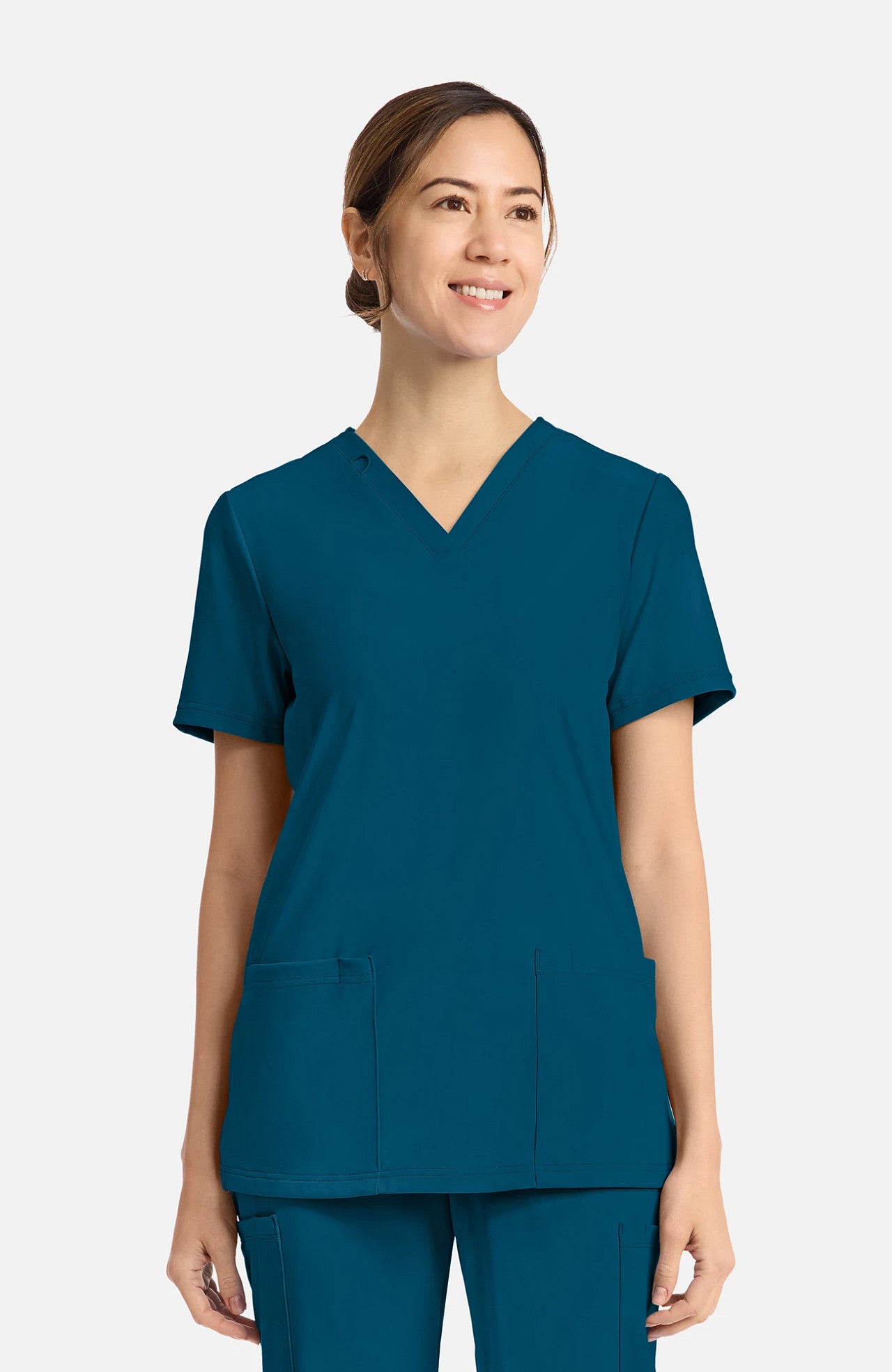 CK832 Cherokee Achieve Super Stretch 2-Pocket V-Neck Top (XXS - 5XL)