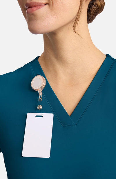 CK832 Cherokee Achieve Super Stretch 2-Pocket V-Neck Top (XXS - 5XL)