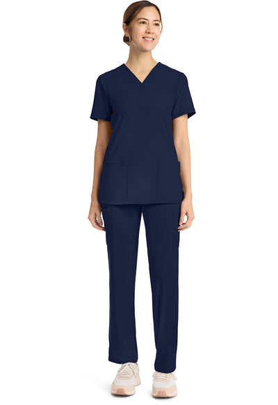 CK832 Cherokee Achieve Super Stretch 2-Pocket V-Neck Top (XXS - 5XL)