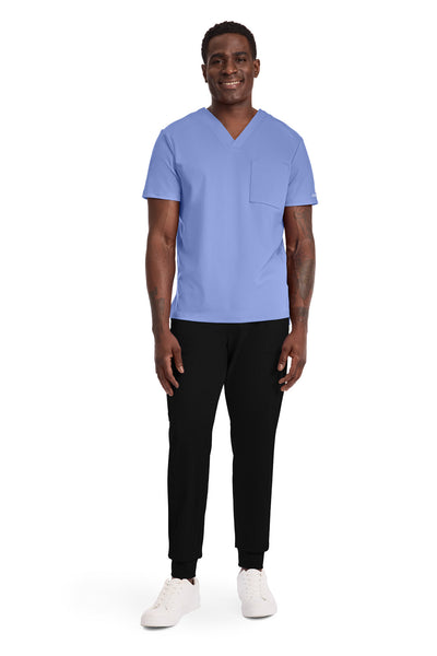 CK834 Cherokee Achieve Super Stretch Men 1-Pocket Tuck-In Top (XS - 5XL)