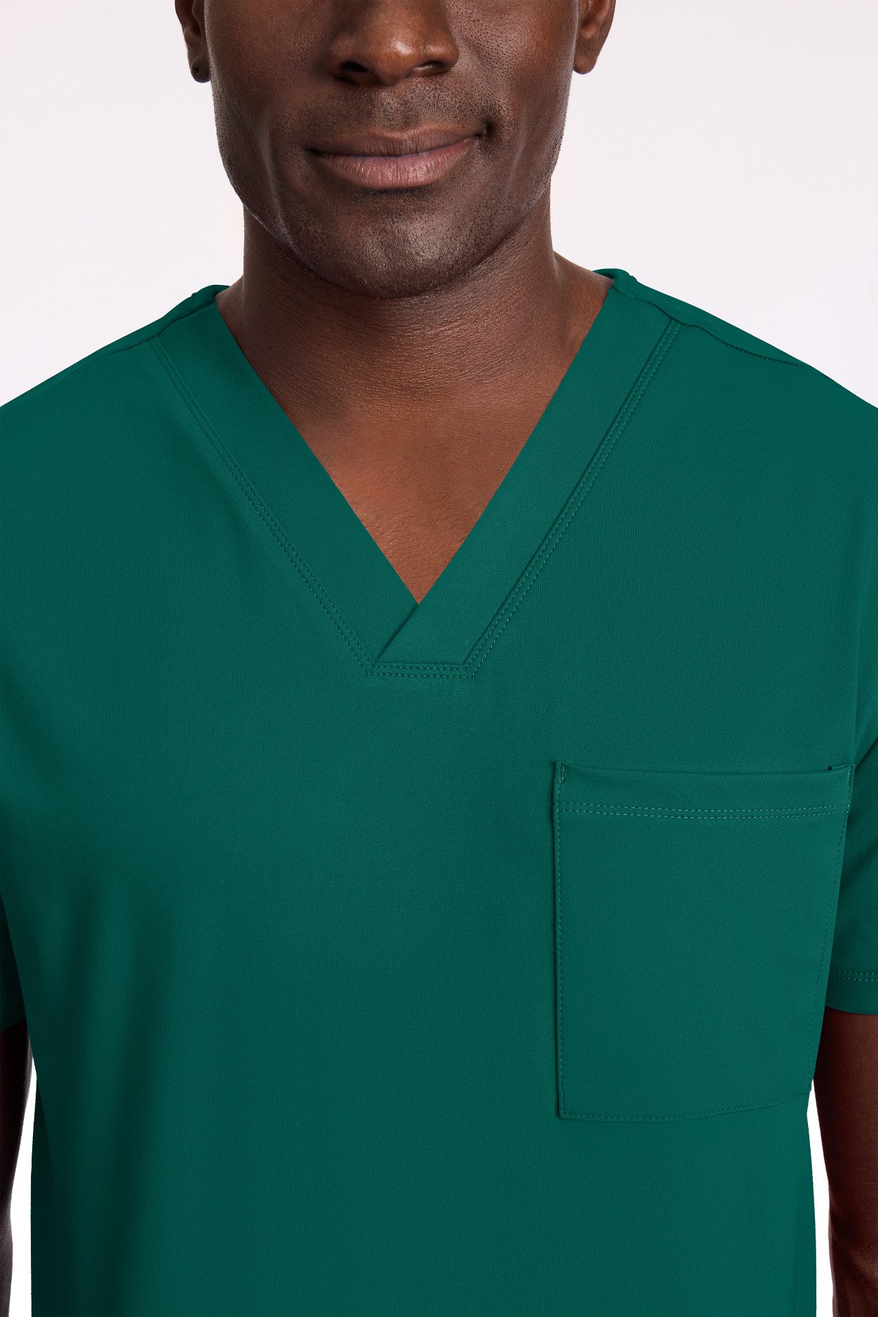 CK834 Cherokee Achieve Super Stretch Men 1-Pocket Tuck-In Top (XS - 5XL)