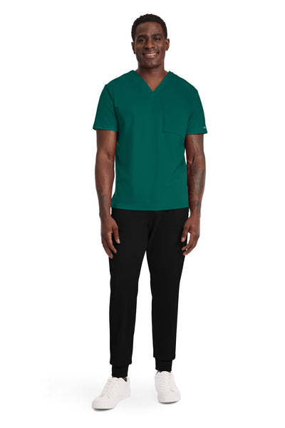 CK834 Cherokee Achieve Super Stretch Men 1-Pocket Tuck-In Top (XS - 5XL)