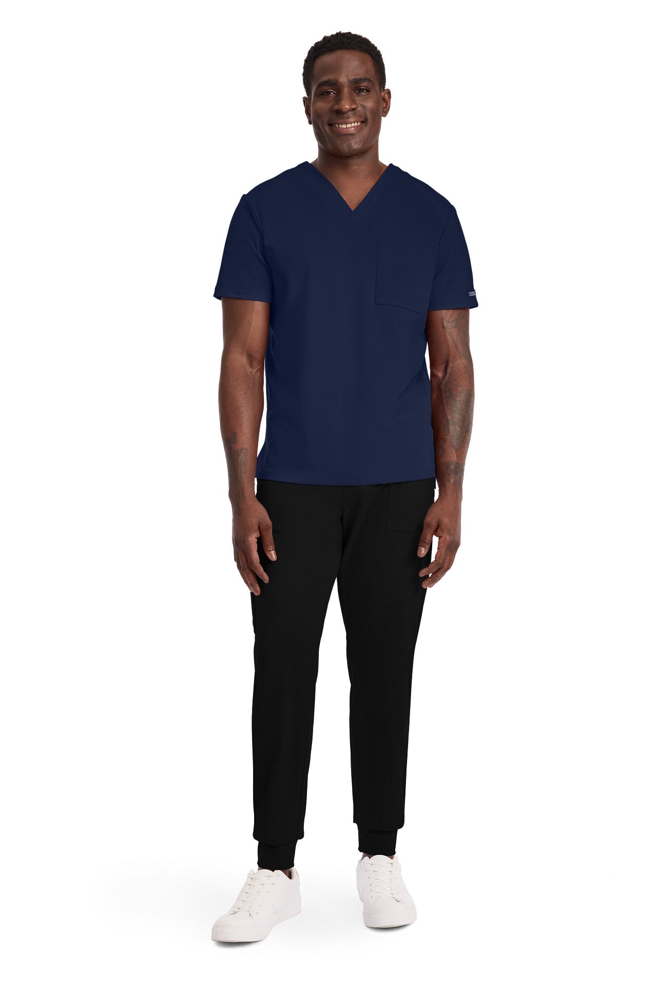 CK834 Cherokee Achieve Super Stretch Men 1-Pocket Tuck-In Top (XS - 5XL)
