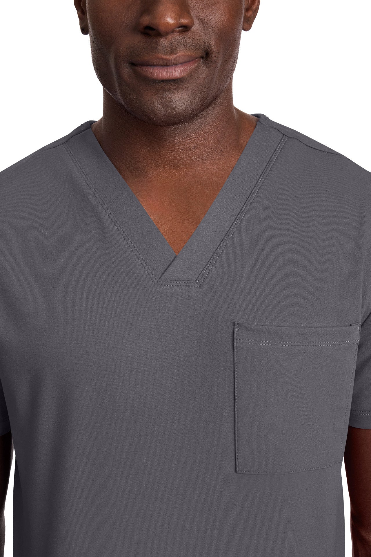 CK834 Cherokee Achieve Super Stretch Men 1-Pocket Tuck-In Top (XS - 5XL)