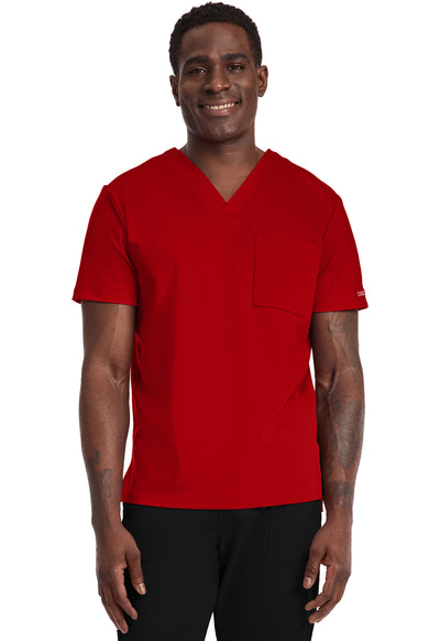 CK834 Cherokee Achieve Super Stretch Men 1-Pocket Tuck-In Top (XS - 5XL)