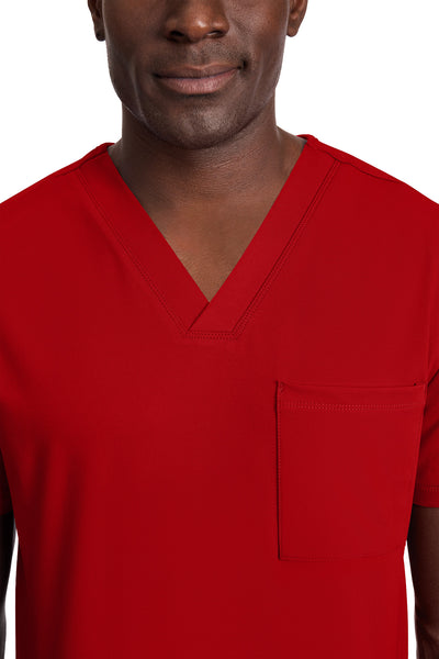 CK834 Cherokee Achieve Super Stretch Men 1-Pocket Tuck-In Top (XS - 5XL)